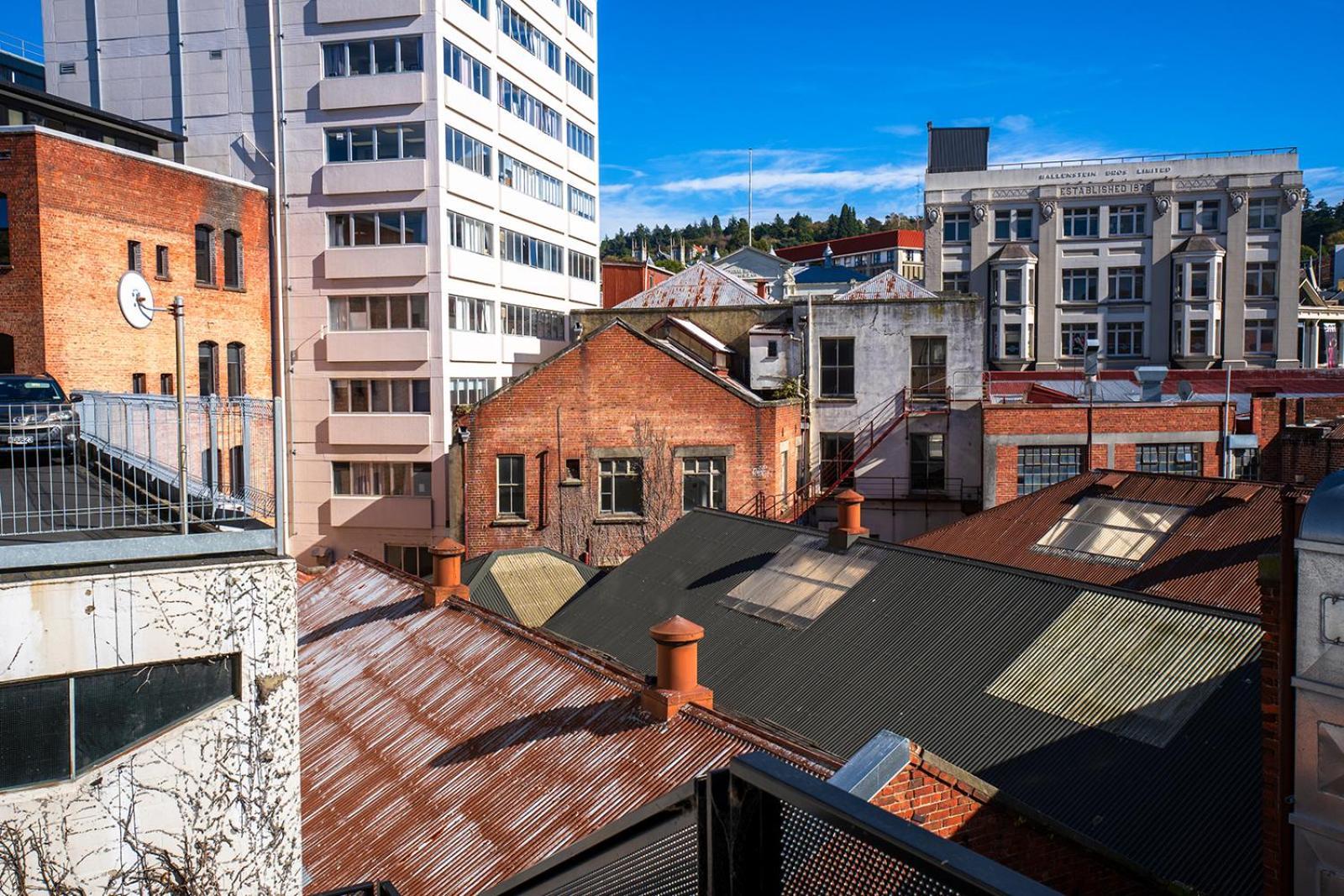 Deluxe Inner-City Apartment On Moray 더니든 외부 사진